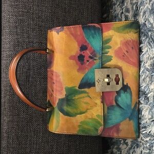 NEW W/O tags Patricia Nash Watercolor Butterfly Handbag